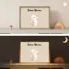Kat - Kitten - Beige Light Box met batterij (Wandlamp kind) middel -sfeer3_kind