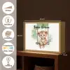 Leeuw - Dier - Kinderen - Jungle Light Box met batterij (Wandlamp kind) middel -USP_websiteoverzichtNL