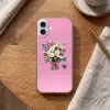 Bloemen - Quote - Kaartje - Kleurrijk Apple iPhone 16 Plus klein -sfeer1