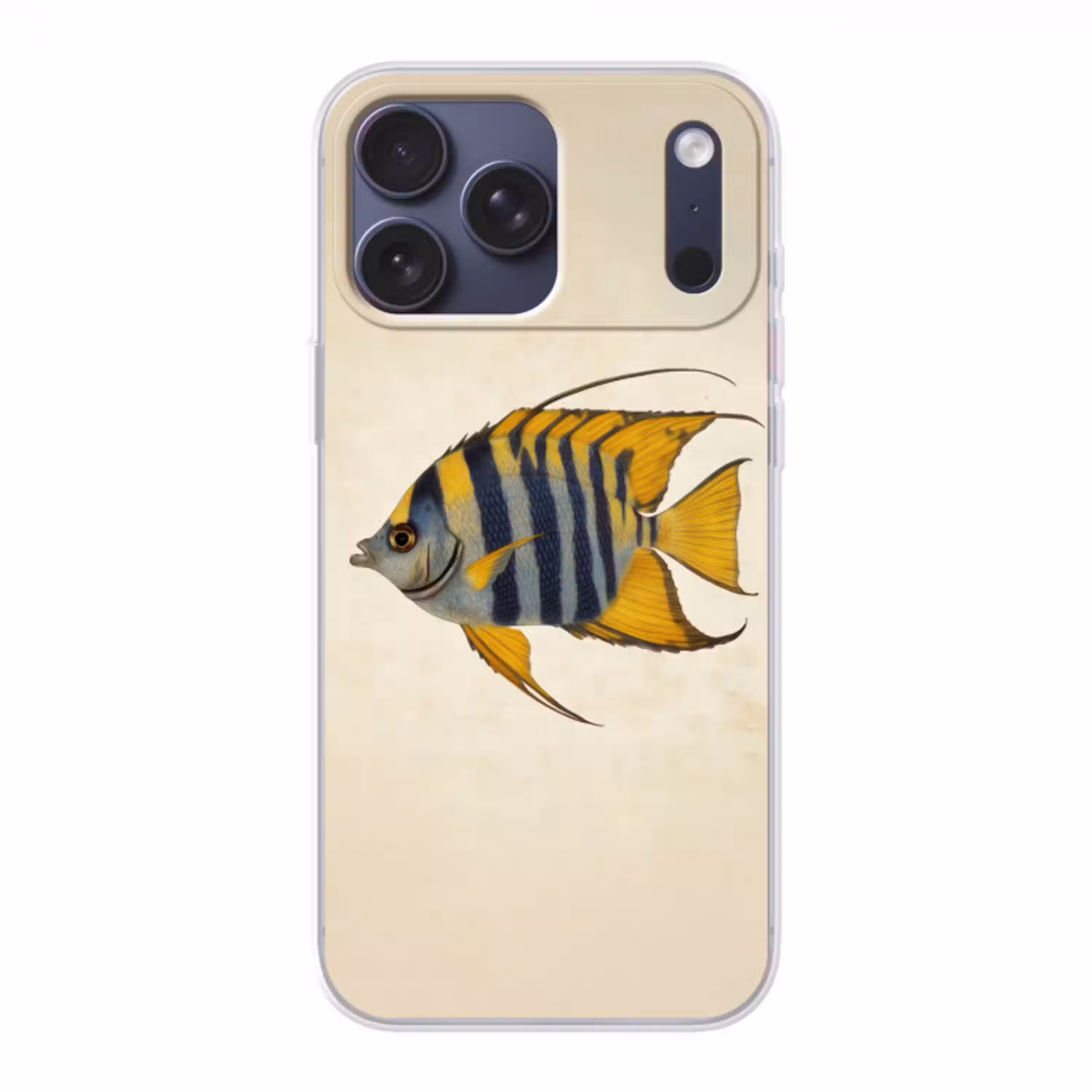 Vis - Sierlijk - Vinnen - Illustratie Telefoonhoesje iPhone 17 Pro Max klein -3d