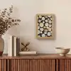 Hout - Boomstammen - Textuur Light Box met kabel (Tafellamp) klein -sfeer2