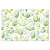 Patroon - Groen - Eieren Placemat vinyl groot -zzsfeer1_Kitchenyeah-website