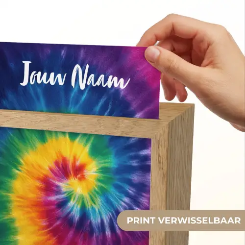 Spiraal - Regenboog - Kleurrijk Light Box met kabel (Kinderlampje) klein -USP_websiteprintNL