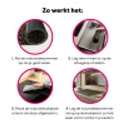 Krokodillenleer - Structuur - Groen Inductie beschermer vinyl 3mm klein -wsfeer9_website
