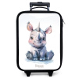 Baby neushoorn Kinderkoffer - Zwart klein -zzz_website3d