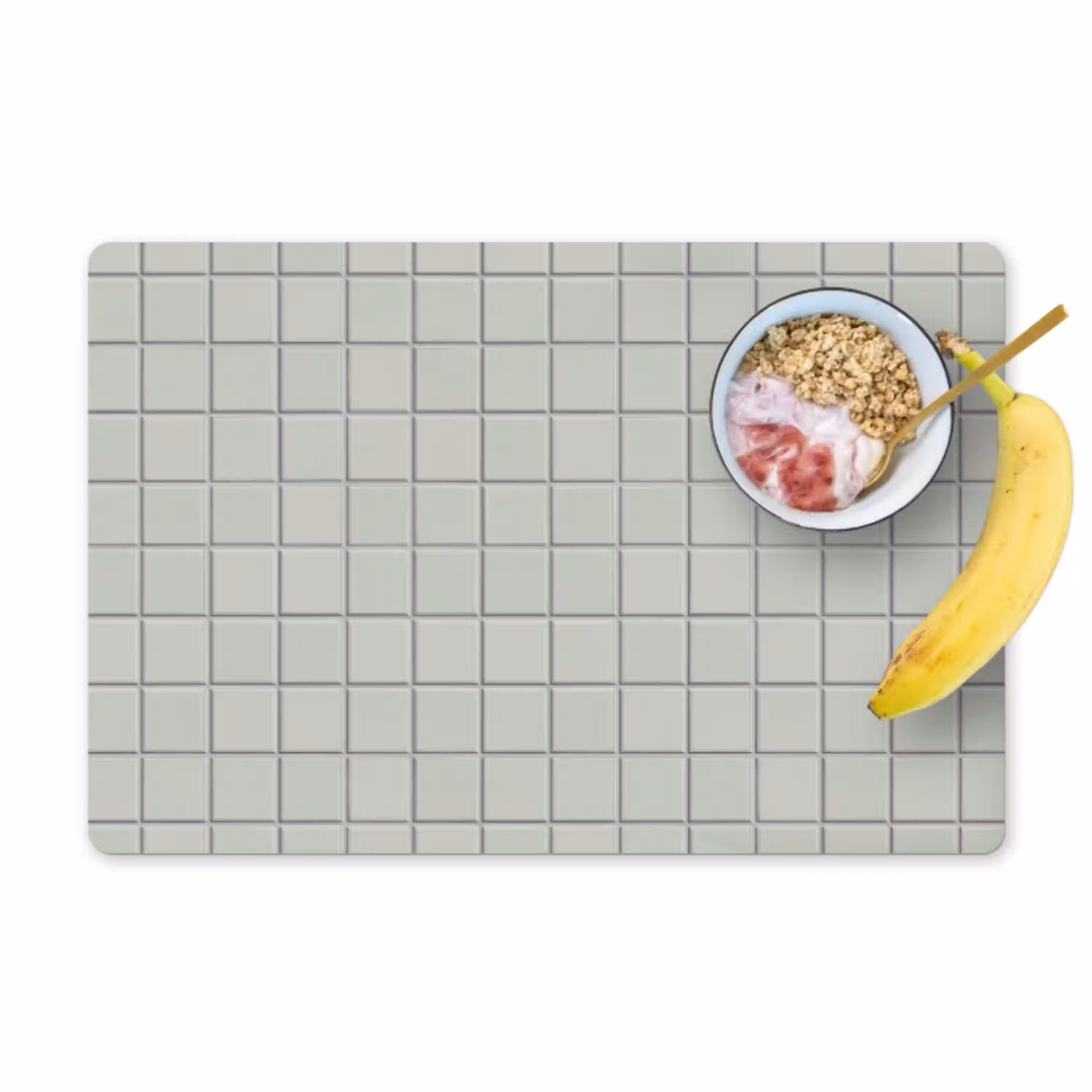 Tegel - Patroon - Lichtgroen Placemat vinyl groot 368 -zzzproduct_Kitchenyeah-website