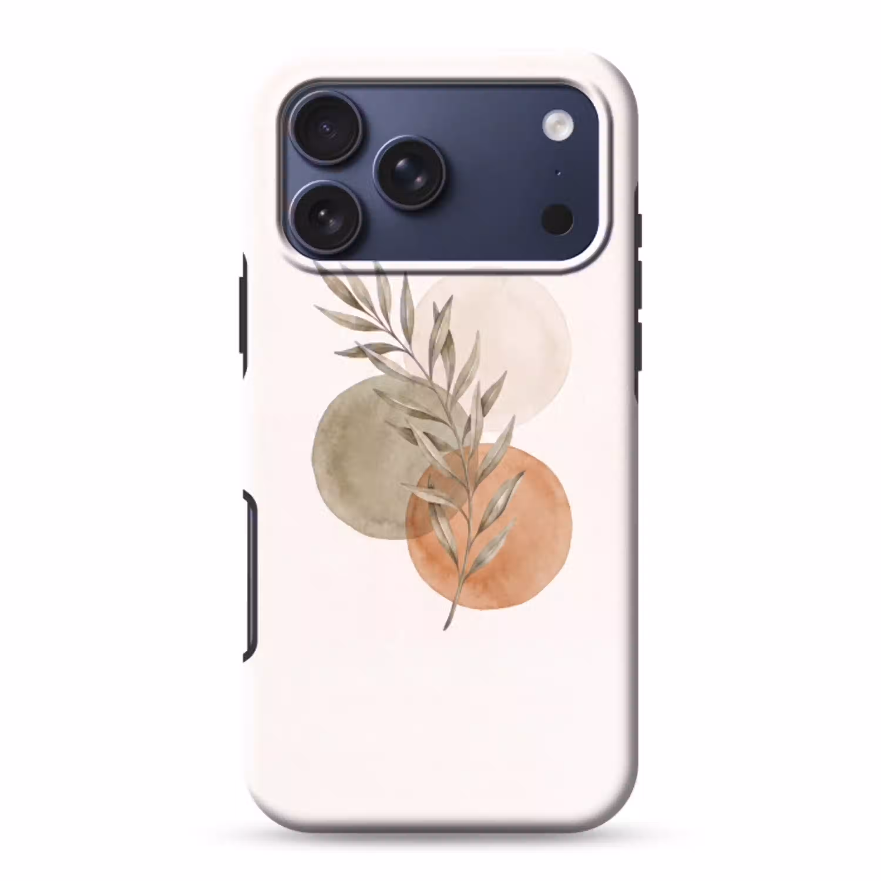 Plant - Cirkels - Abstract Toughcase MagSafe Apple iPhone 17 Pro Max klein -3d