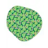 Peren - Groen - Roze Wandcirkel Organisch Forex 3mm klein 629 -3d
