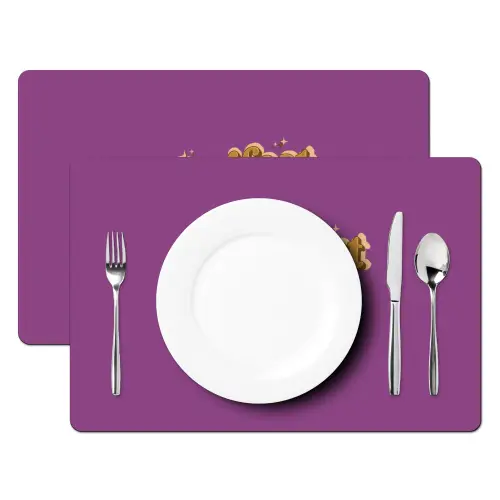 Manifest that shit - Paars - Glitter Placemat vinyl groot -zzsfeer2_Kitchenyeah-website