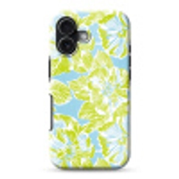 Modern - Bloemen - Groen Toughcase MagSafe Apple iPhone 17 klein 1017 -3d