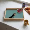 Arm - Glas - Pak - Blauw Dienblad Rechthoek middel -sfeer2