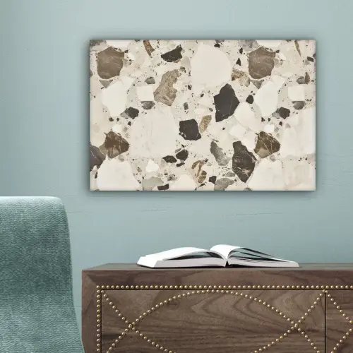 Neutral - Stenen - Decoratie - Terrazzo canvas 2cm klein -sfeer4