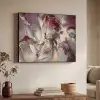 Goud - Marmer - Paars Textielframe - compleet frame klein -sfeer3