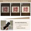 Tak - Bladeren - Rood Light Box met batterij (Wandlamp) middel -USP_dimbaarNL