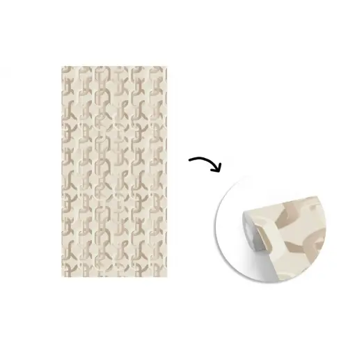 Motief - Abstract - Beige fotobehang vinyl groot 64 -3d
