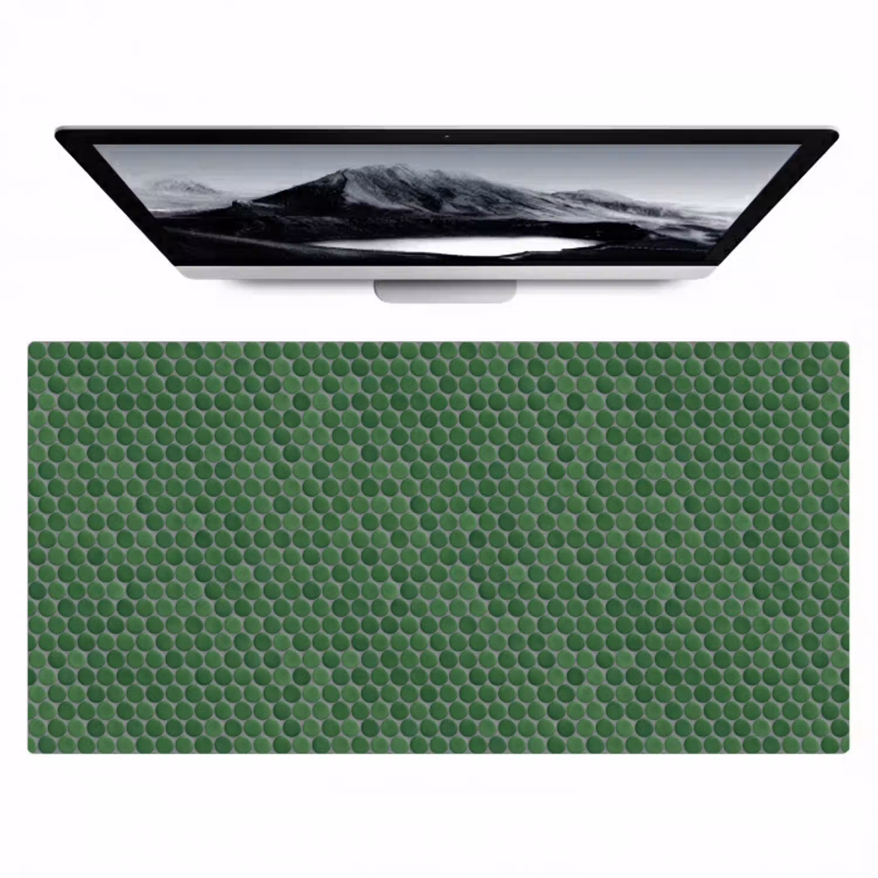 Penny - Mozaïek - Bosgroen - Green Muismat XXL klein 681 -zzz3d