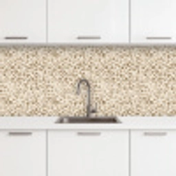 Luipaard - Klassiek - Beige keuken achterwand 2 middel 871 -3d