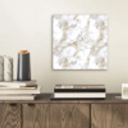 Gouden aders - Marmer - Wit aluminium wit klein 46 -sfeer1