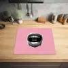 Mond - BLAH BLAH - Roze Inductie beschermer vinyl 3mm middel -sfeer5