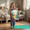 Dino - Schildpad - Jungle Kinderkoffer - Roze klein -sfeer2_NL