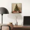 Kerstboom - Versierd - Kleurrijk plexiglas 5mm klein -sfeer6