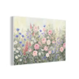 Bloemen - Tuin - Natuur - Kleurrijk forex 5mm xxl -3d
