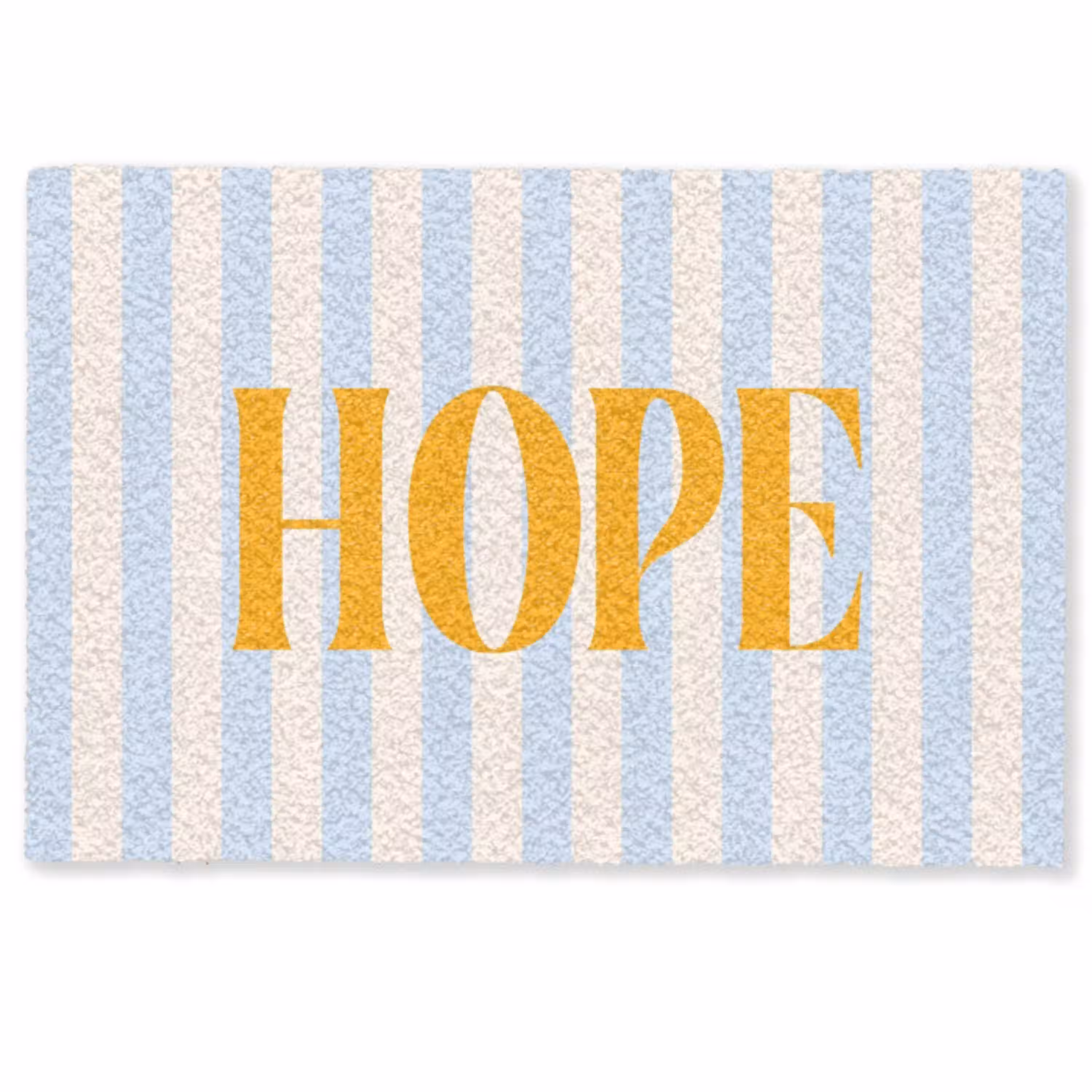 Oranje - Blauw - Strepen - Hope Deurmat klein -zkaufland3d