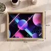 Bollen - Neon - Lijnen - Roze Dienblad Rechthoek middel -USP_Formaat