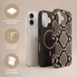 Slangenprint - Python - Bruin Toughcase MagSafe Apple iPhone 17 klein -USP_Lagen_NL