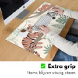 Jungle - Rustiek - Pastel Muismat XXL klein -sfeer3