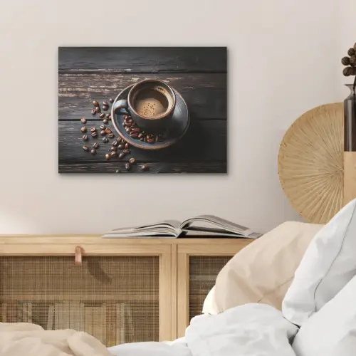 Kop - Koffie - Hout - Bonen PET vilt klein -sfeer3
