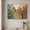 Boom - Abstract - Natuur - Kunst Textielframe zwart klein -sfeer2