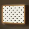 Hart - Rond - Wit - Zwart Light Box met batterij (Wandlamp) middel 907 -z3d_website