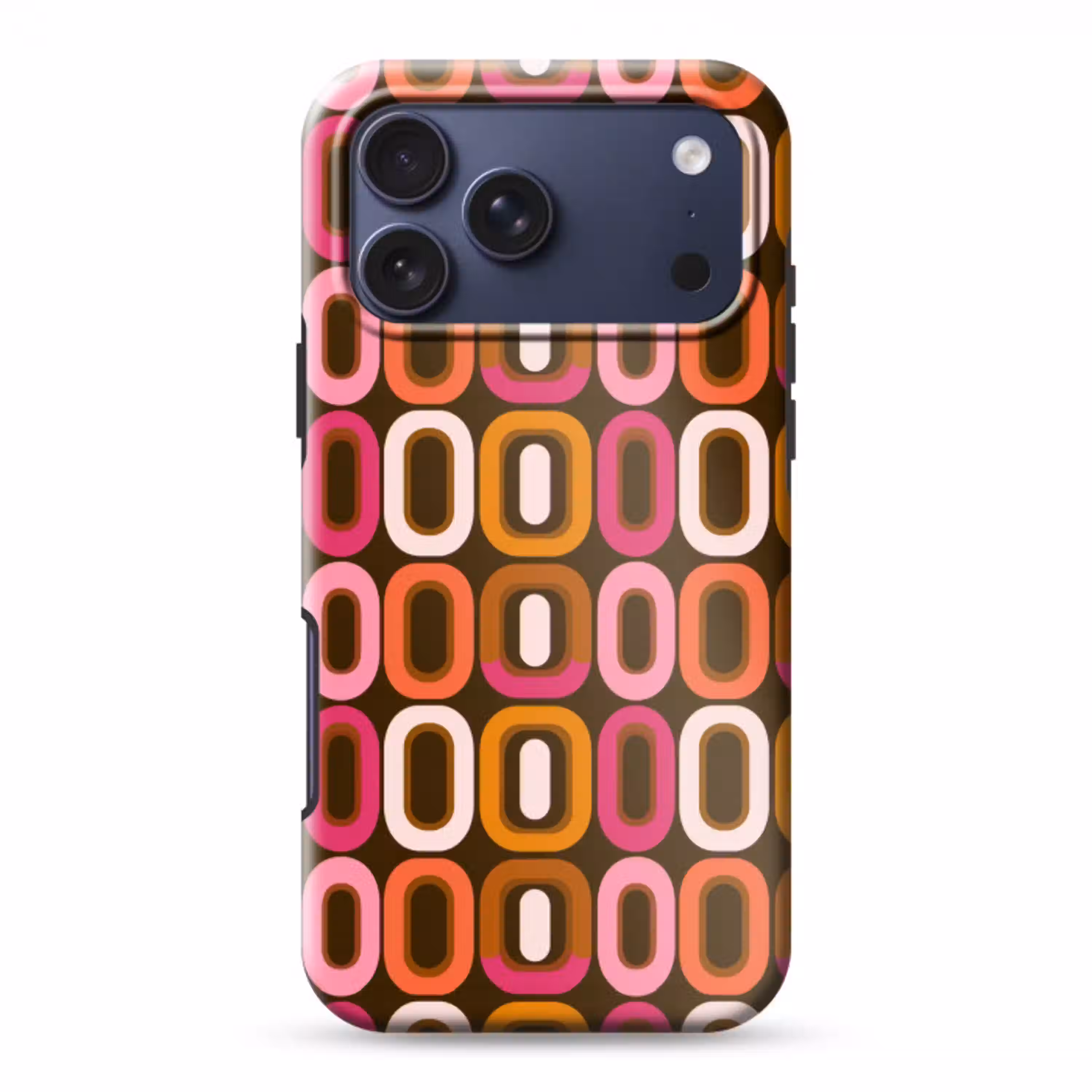 Modern - Retro - Kleurrijk Toughcase MagSafe Apple iPhone 17 Pro Max klein 1019 -3d