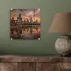 Boeddha beelden - Zonsondergang - Water - Boeddhisme plexiglas 5mm klein -sfeer3