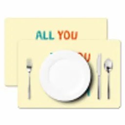 Hartje -  Moeder - Tekst - Kleurrijk Placemat vinyl groot -zzsfeer2_Kitchenyeah-website