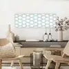 Patroon - Lijn - Design - Hexagon canvas 2cm klein 828 -sfeer6