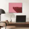Dream - 3D - Rood - Roze PET vilt klein -sfeer5
