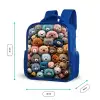 Berenfeestje Kinderrugzak - Blauw middel -productfoto_formaten