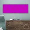 Zebra - Neon - Roze - Paars canvas 2cm klein 828 -sfeer4