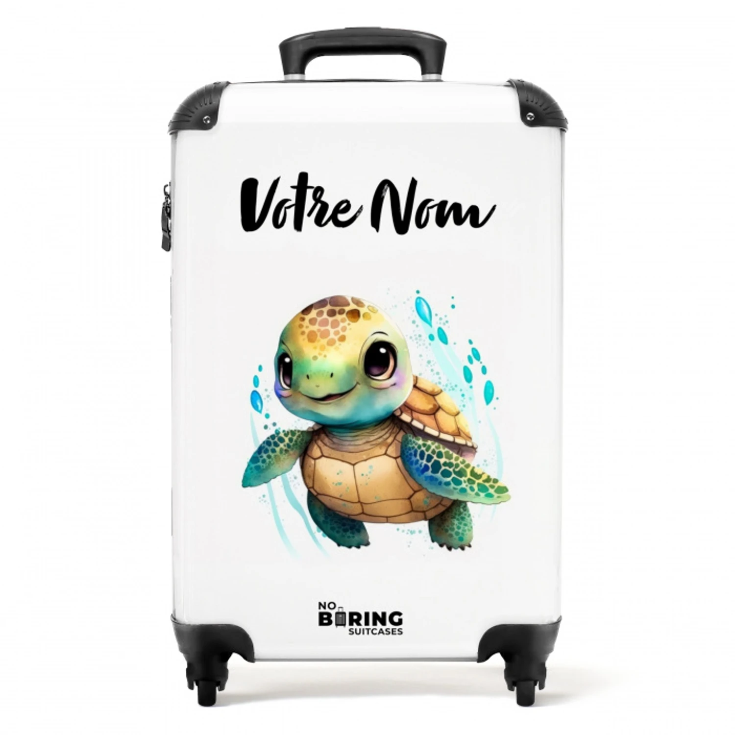 Ziggy Zeeschildpad NBS - Handbagage koffer - Kinderen Unisex middel -productfoto_recht
