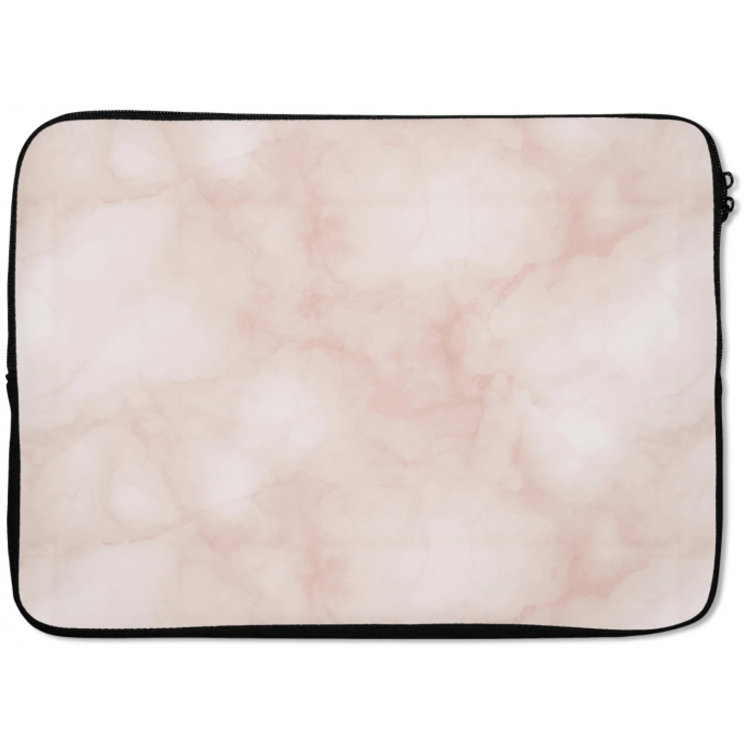 Roze - Marmer - Crème laptophoes neopreen klein 279 -zkaufland3dotto