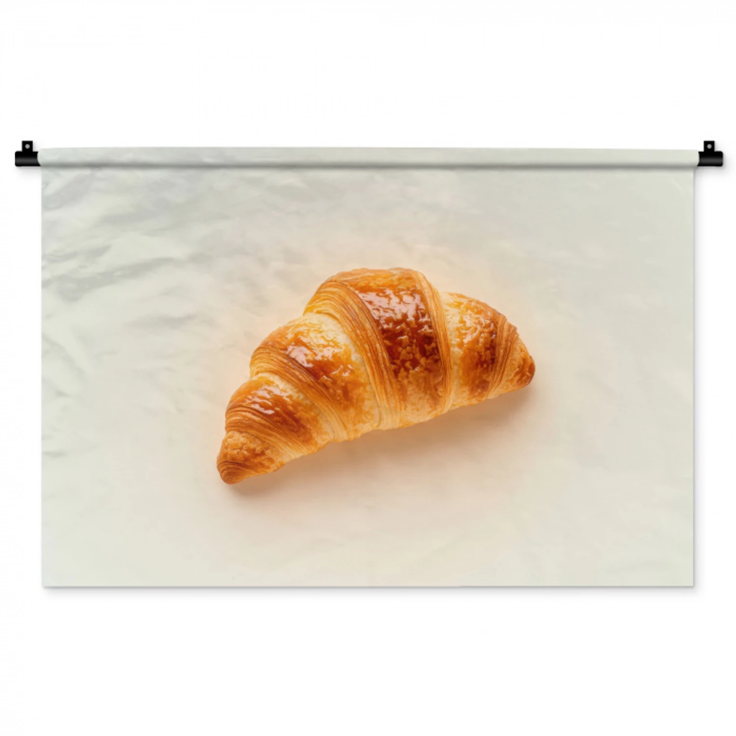 Croissant - Brood - Beige Wandkleed katoen middel -zz3d