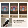 Bloemen - Deur - Roze Light Box met batterij (Wandlamp) middel -USP_lichtkleurNL