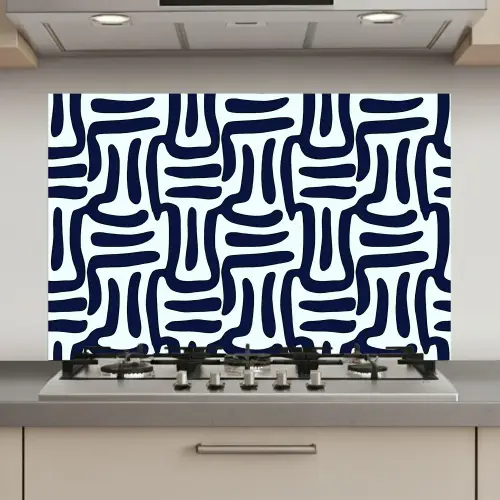 Abstract - Modern - Blauw keuken achterwand spatscherm klein 900 -3d_website