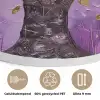 Levensboom - Boom - Paars - Goud - Modern Akoestische PET Vilt - Rond klein -closeup_NL