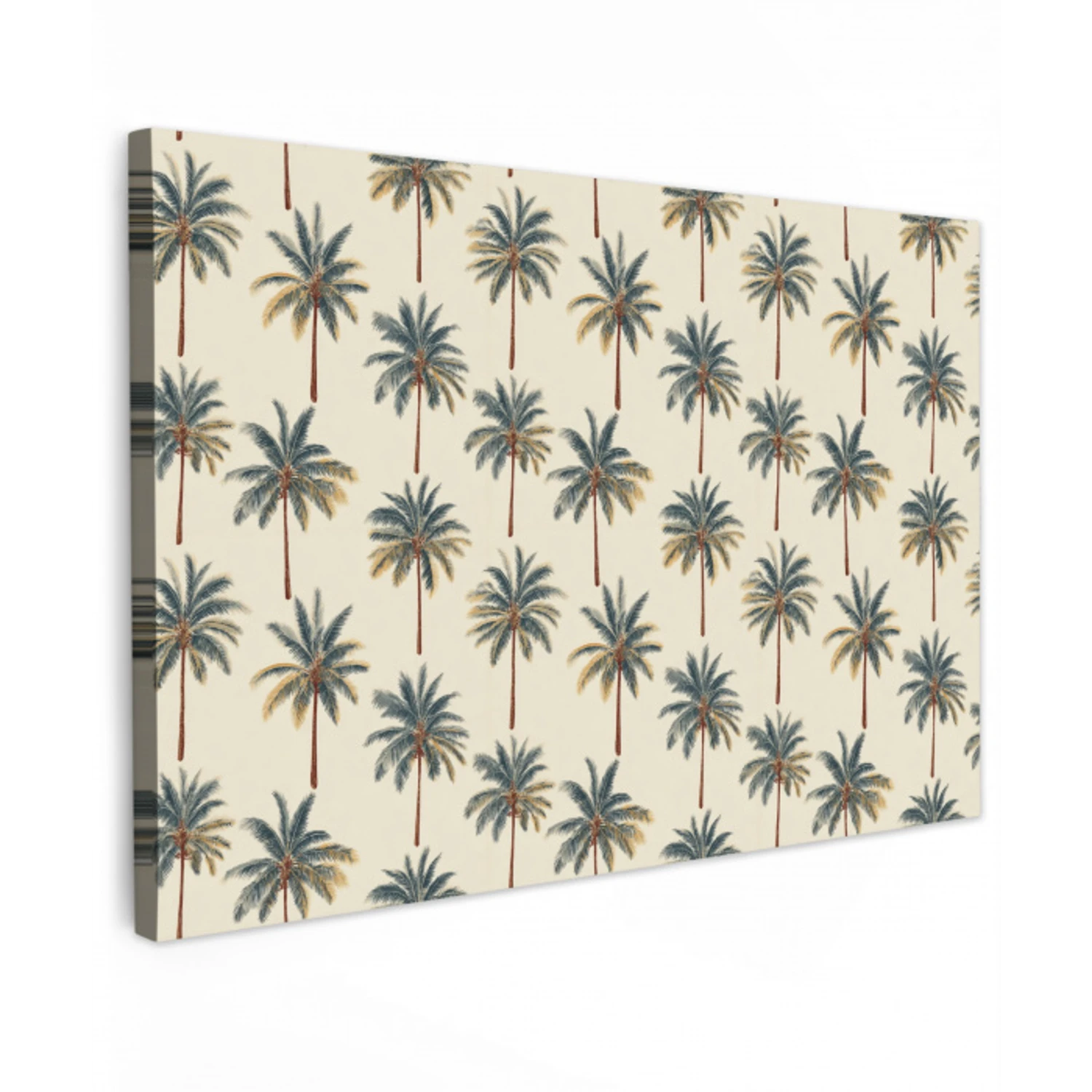 Palmbomen - Tropisch - Groen canvas 2cm klein 34 -z3d