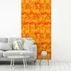 Verf - Oranje - Geel fotobehang vinyl groot 64 -woonkamer