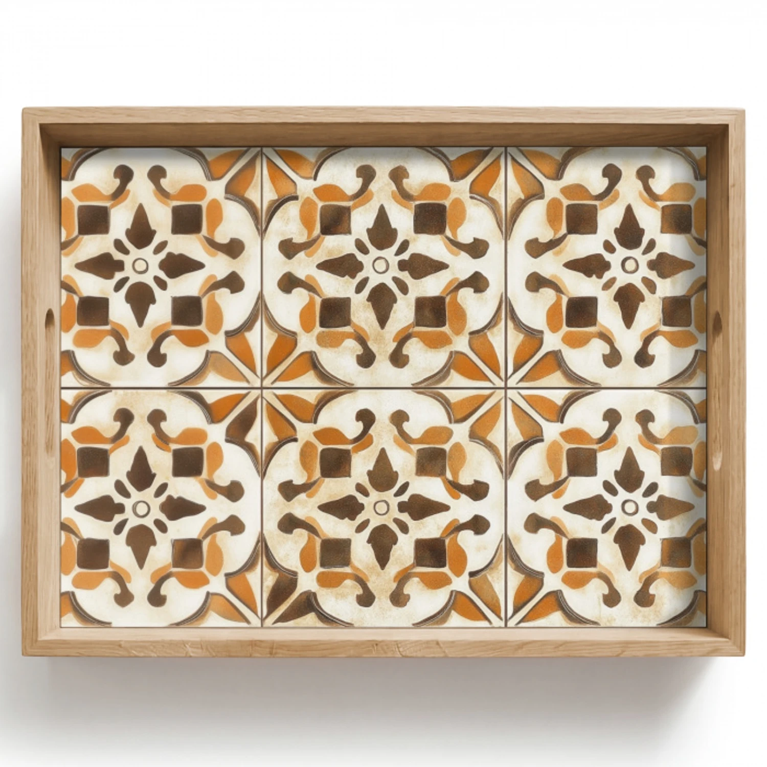 Vintage - Spaans - Decoratie - Keramiek Dienblad Rechthoek middel -z3d_shopping