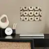 Donuts - Chocolade - Wit - Beige poster papier klein -sfeer1